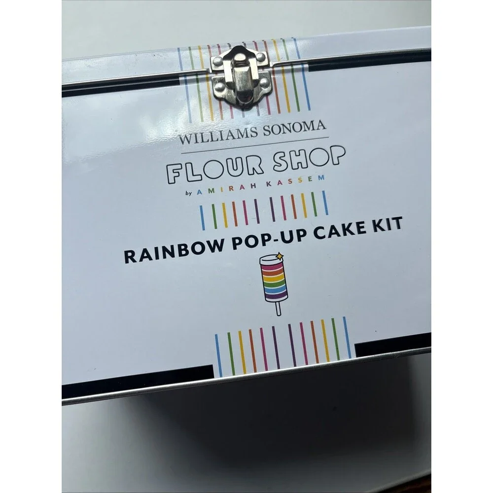 Williams Sonoma Rainbow Pop-Up Cake Kit with 7 sets